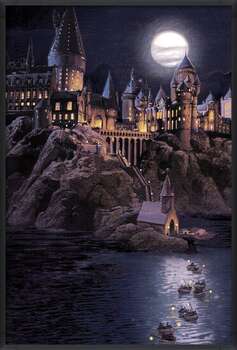 Poster Harry Potter - Hogwarts full moon