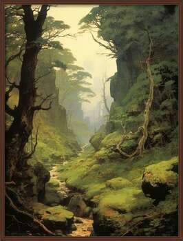 Poster Through The Dark Forest