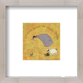 Art Print Sam Toft - Looking After The Small Things