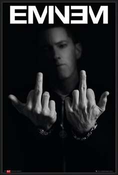 Framed Poster Eminem - Fingers