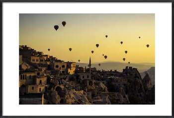 Poster Sunrise over Cappadocia
